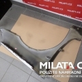Starší přední blatník Peugeot 307 