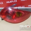 Použité pravé zadní světlo Peugeot 206 