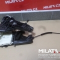 Použitý přední mechanismus zámku s centrálem Mercedes Benz A 150