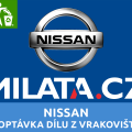 Pravé zpětné zrcátko Nissan X-Trail - použitý díl