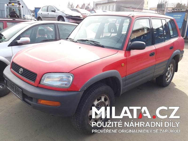 TOYOTA RAV 4 2.0 1996 na díly - levné náhradní díly z autovrakoviště