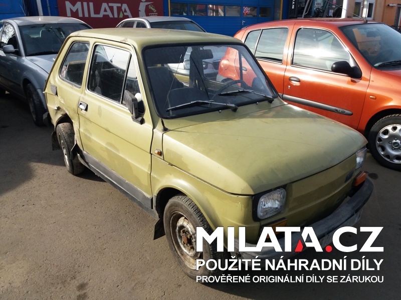 FIAT 126 P 1986 na díly - levné náhradní díly z autovrakoviště