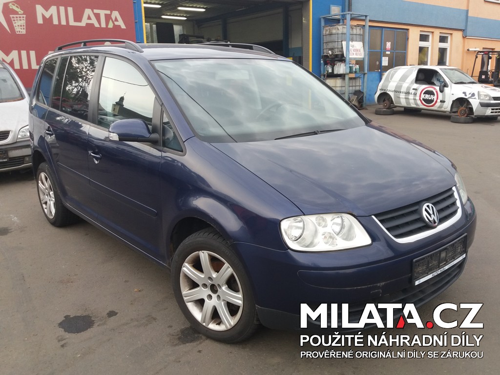 VOLKSWAGEN TOURAN 1.9 D 2006 na díly - levné náhradní díly z autovrakoviště
