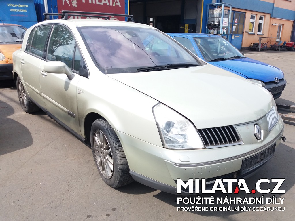 RENAULT VEL SATIS 2.2 D 2004 na díly - levné náhradní díly z autovrakoviště