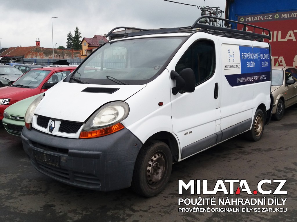 RENAULT TRAFIC 1.9 D 2002 na díly - levné náhradní díly z autovrakoviště