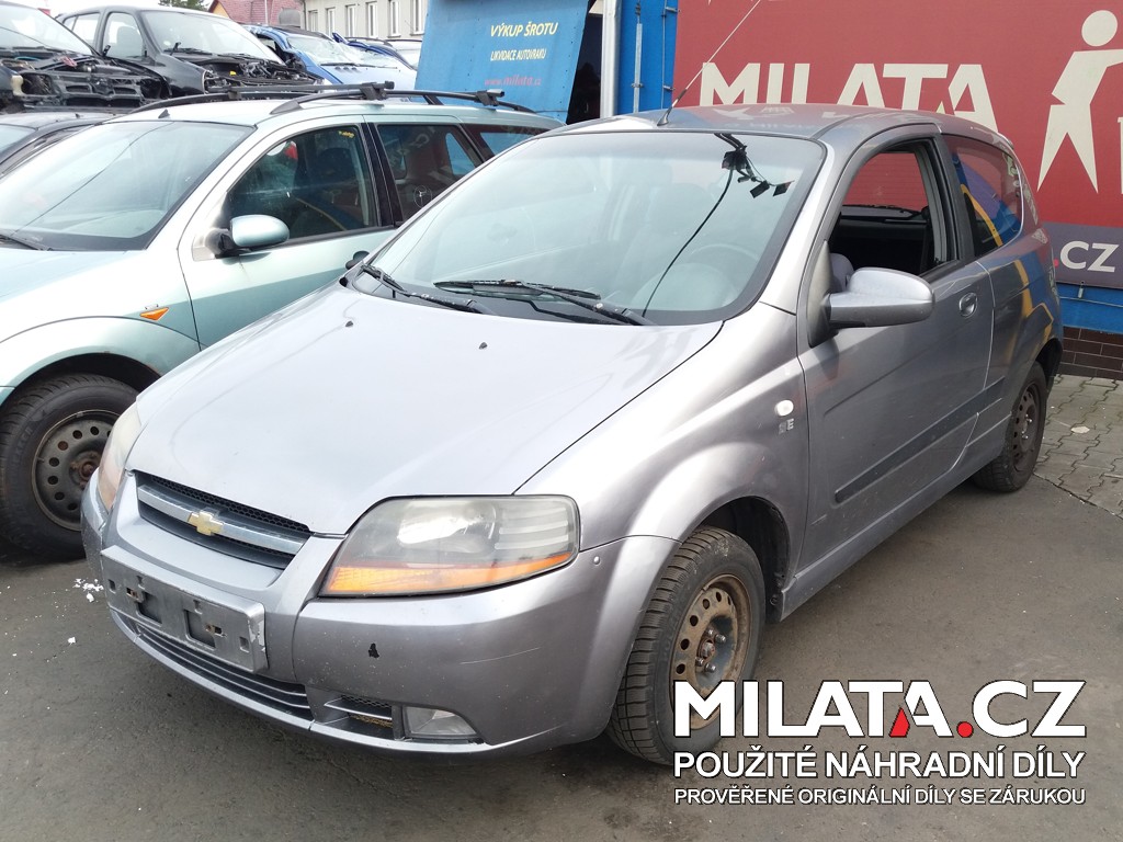 CHEVROLET KALOS 1.2 2007 na díly - levné náhradní díly z autovrakoviště