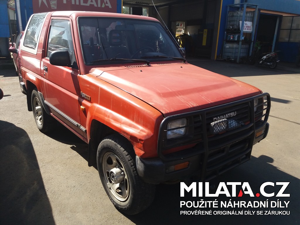 DAIHATSU FEROZA 1.6 na díly - levné náhradní díly z autovrakoviště