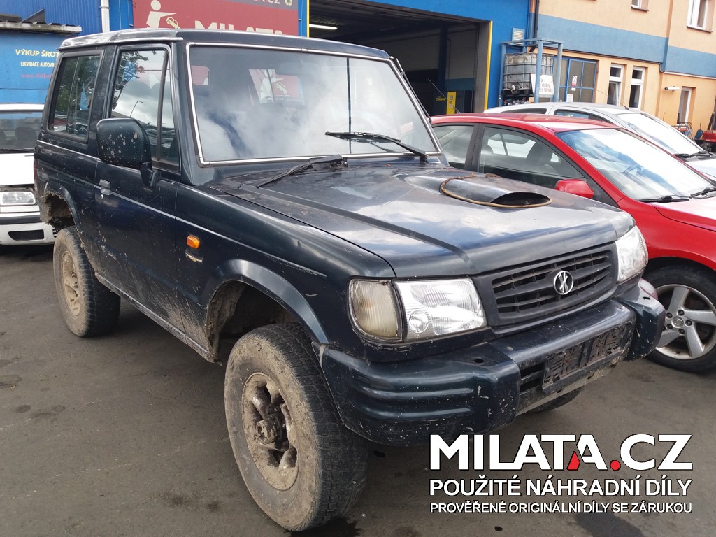 HYUNDAI GALLOPER 2.8 TD na díly - levné náhradní díly z autovrakoviště