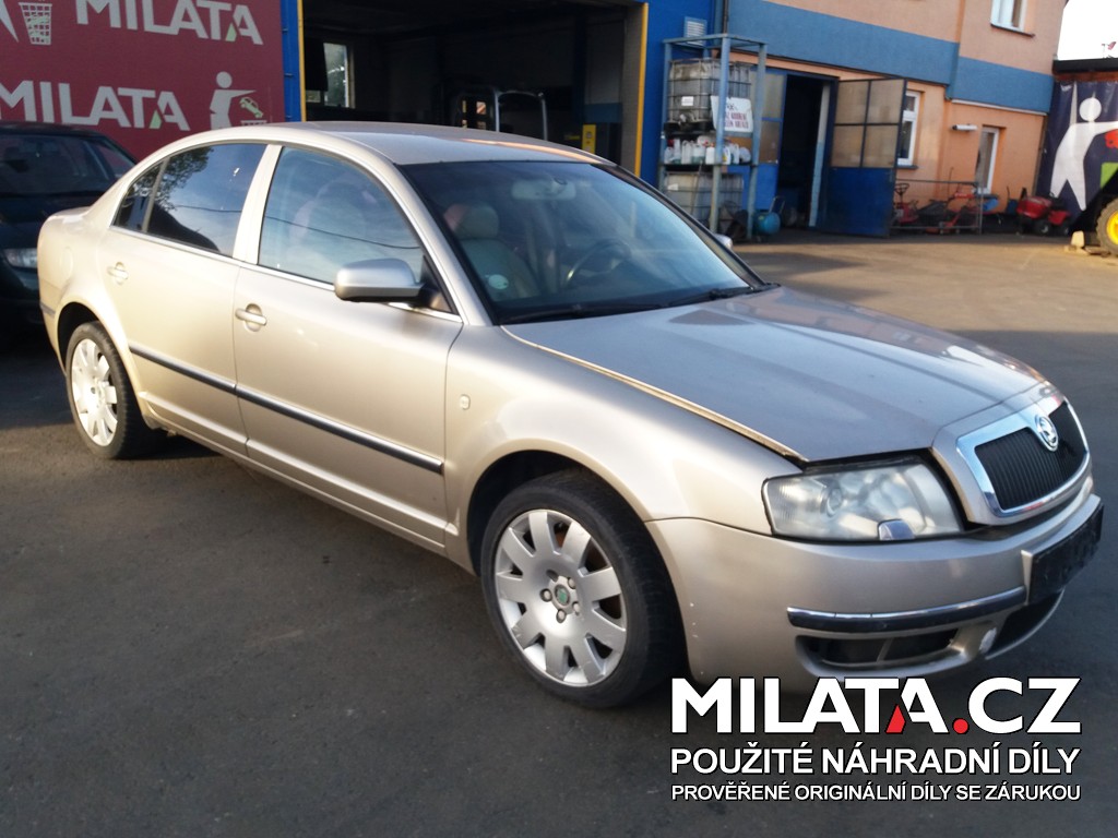 ŠKODA SUPERB 2.5 Tdi 2003 na díly - levné náhradní díly z autovrakoviště