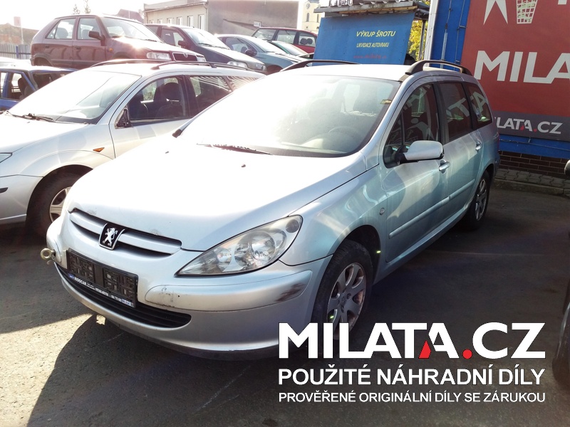 PEUGEOT 307 1.6 2003 na díly - levné náhradní díly z autovrakoviště