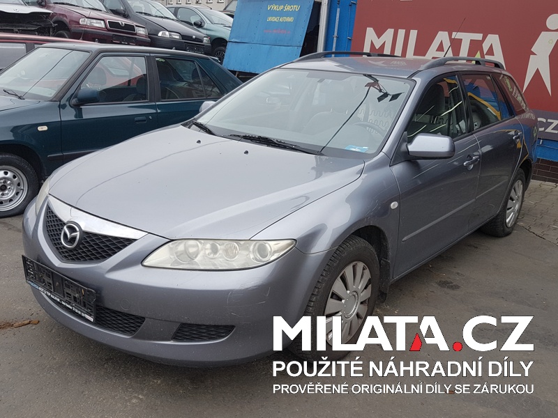 MAZDA 6 2.0 2002 104 kW na díly - levné náhradní díly z autovrakoviště