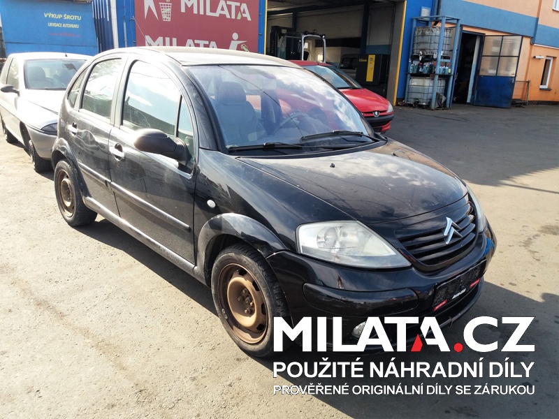 CITROËN C3 1.4 HDI 2003 na díly - levné náhradní díly z autovrakoviště