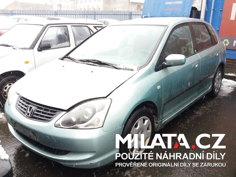 HONDA CIVIC 1.7 D na díly - levné náhradní díly z autovrakoviště