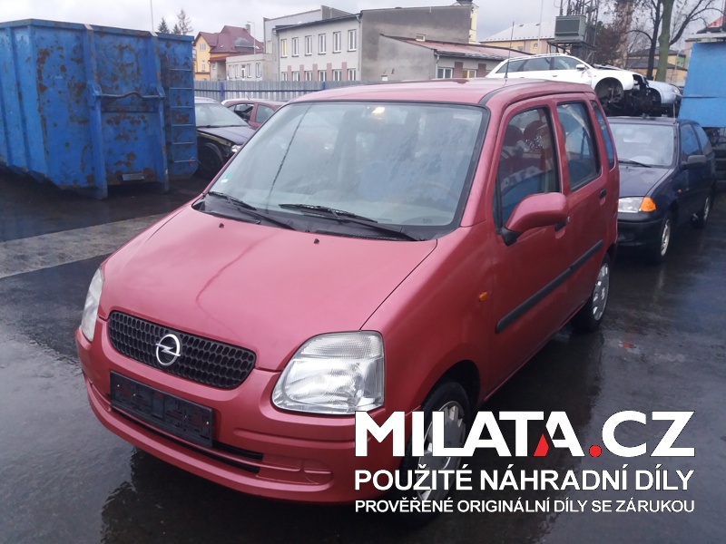 OPEL AGILA 1.0 2000 na díly - levné náhradní díly z autovrakoviště