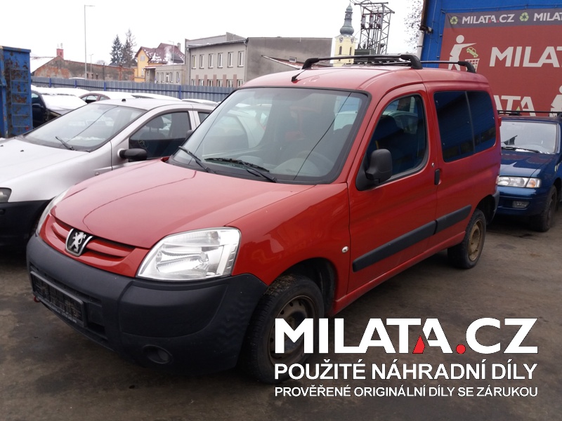 PEUGEOT PARTNER 1.6 HDi na díly - levné náhradní díly z autovrakoviště