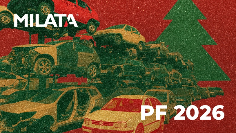 PF 2026 Autovrakoviště MILATA Přání MILATA