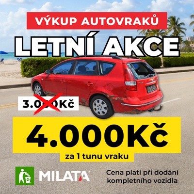 Eko likvidace autovraků - výkup na váhu