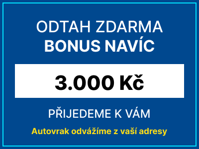Odtah zdarma s bonusem navíc