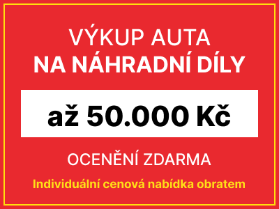 Výkup aut na náhradní díly