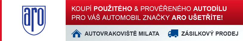 Koupí použitého a prověřeného autodílu pro Váš automobil ARO ušetříte!