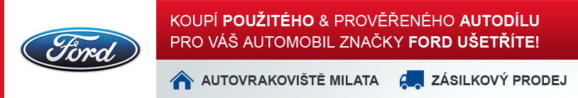 Koupí použitého a prověřeného autodílu pro Váš automobil FORD ušetříte!