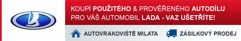Koupí použitého a prověřeného autodílu pro Váš automobil LADA - VAZ ušetříte!