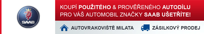 Koupí použitého a prověřeného autodílu pro Váš automobil SAAB ušetříte!