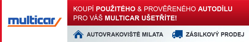 Koupí použitého a prověřeného autodílu pro Váš automobil MULTICAR ušetříte!