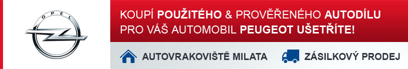 Koupí použitého a prověřeného autodílu pro Váš automobil OPEL ušetříte!