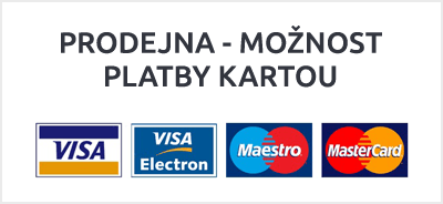 Akceptujeme běžné platební karty