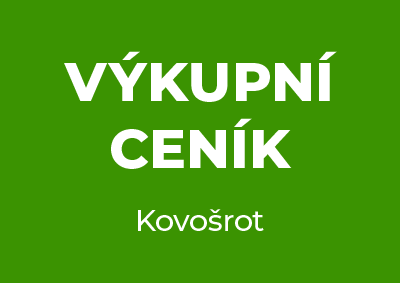 Výkupní ceník kovošrot