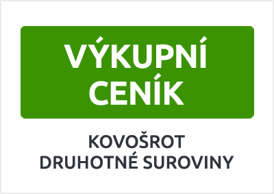 Výkupní ceník kovošrot