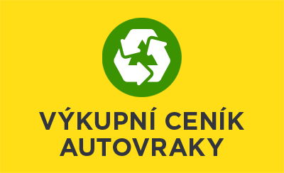 Výkupní ceník likvidace vozidel