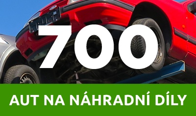 700 aut na náhradní díly