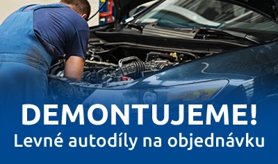 Demontáž autodílu z autovraku bezodkladně na počkání