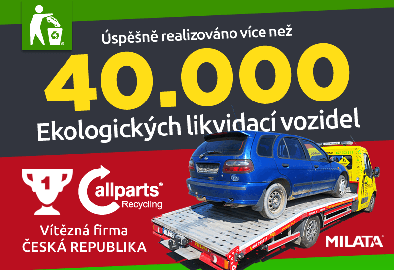 Ekologická likvidace vozidel od vítězné firmy