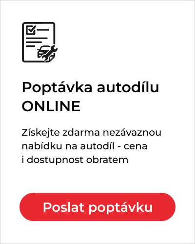 Rychlá poptávka autodílu