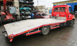 Iveco daily tramp - odvoz auta na likvidaci