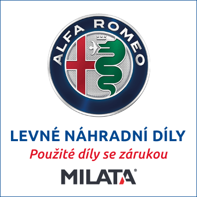 Levné náhradní díly Alfa Romeo od vrakoviště Milata Levné náhradní díly Alfa Romeo