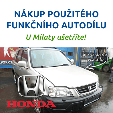 Funkční použité autodíly Honda - u Milaty ušetříte Funkční autodíly Honda