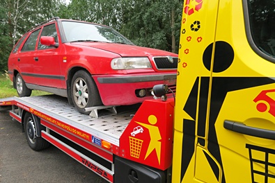 Výkup a odtah autovraku ze Vsetína Odvoz autovraku Vsetín