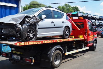 Prodej bouraného vraku na vrakovišti Valašské Meziříčí