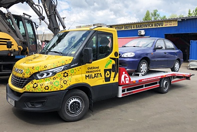 Nabdka volné pozice - Odtahová služba Odvoz autovraku
