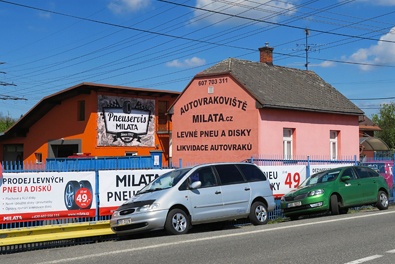 Pneu služby Milata - prodej použitých pneu Pneuservis Milata Frýdek - Místek