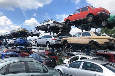 Autovraky k likvidaci Autovraky k likvidaci