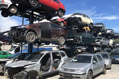 Autovraky k likvidaci Autovraky k likvidaci