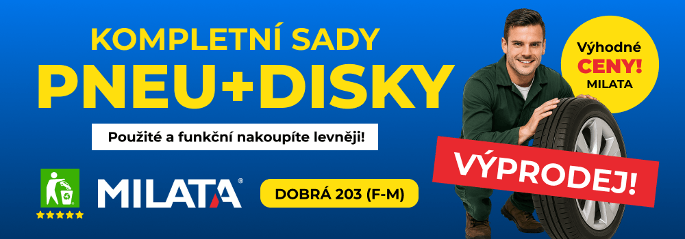 Zimní sada kol již za cenu od 990 Kč vč. DPH