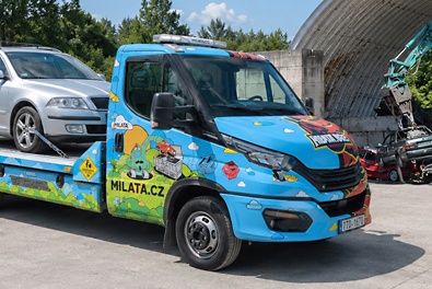 Autovrakoviště MILATA Autovrakoviště pro Hlučín