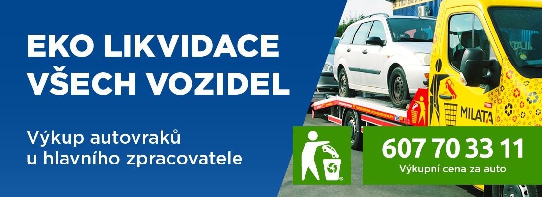Ekologická likvidace vozidel s výkupem