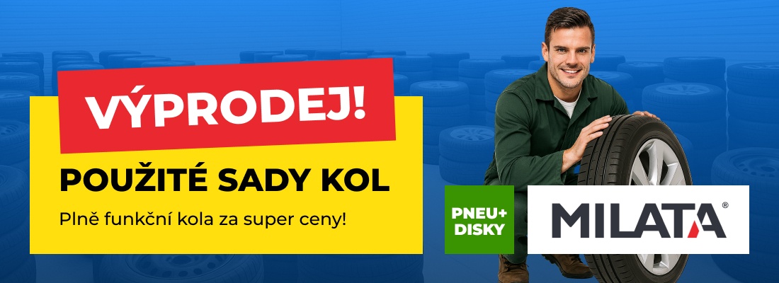 Výprodej pneumatik a disků - kompletní sady